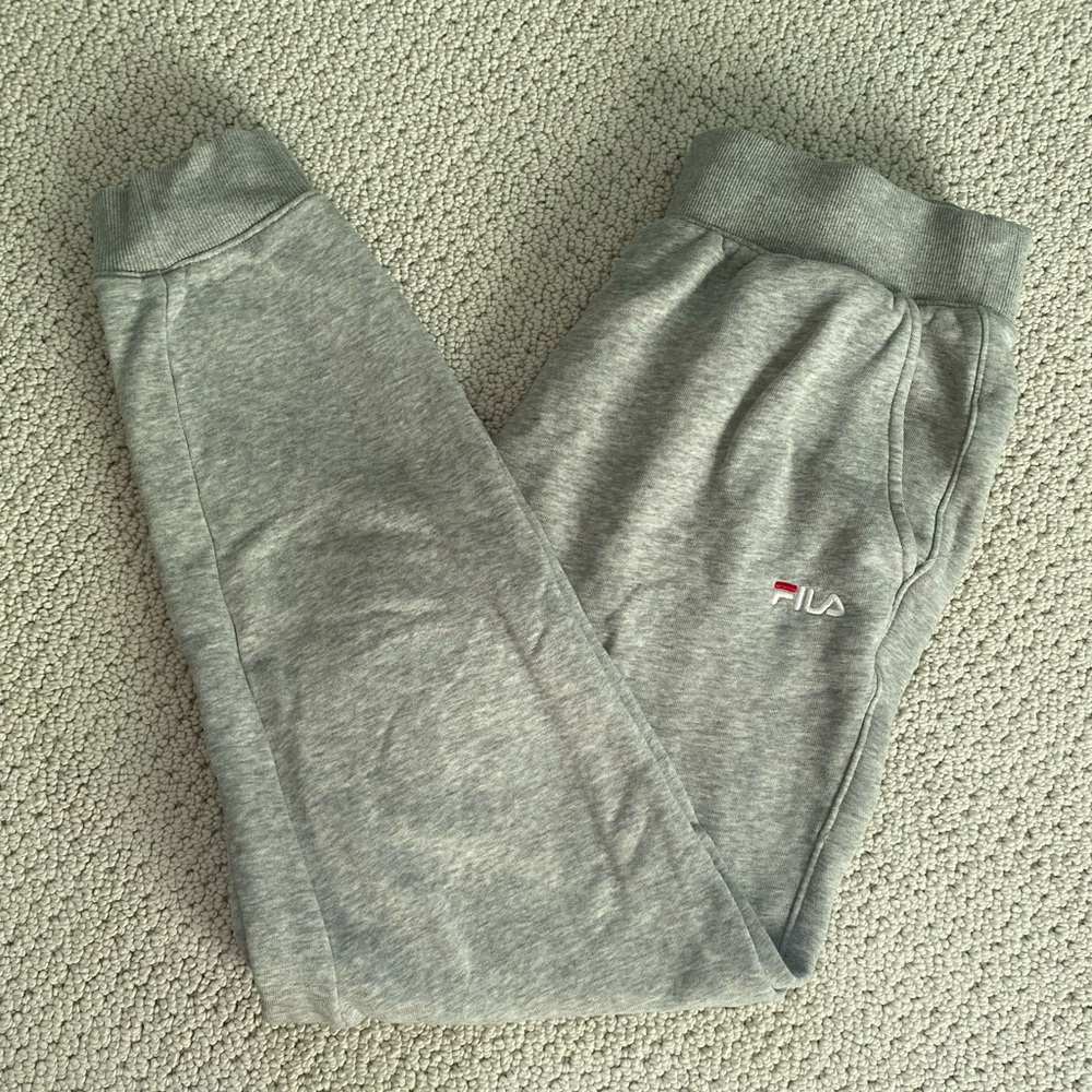 Grey joggers